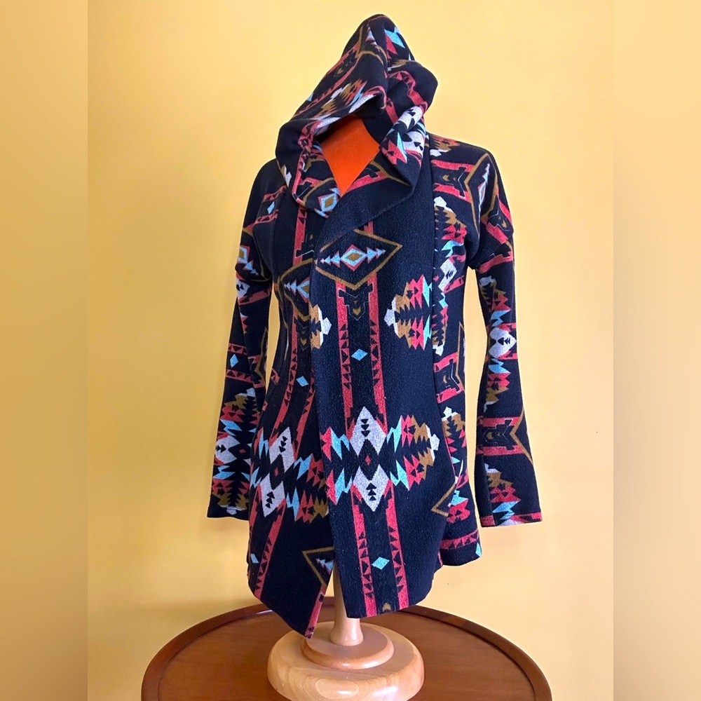 🏺SOLD🏺Southwestern Print Hooded Jacket/hoodie